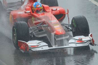 World © Octane Photographic 2011. Formula 1 testing Saturday 12th March 2011 Circuit de Catalunya. Ferrari 150° Italia - Fernando Alonso. Digital ref : 0018CB1D4421