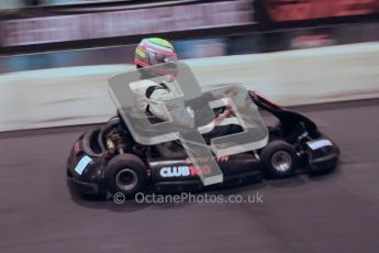 © Octane Photographic Ltd. 2012. Autosport International 2012 Celebrity Karting for the Race To Recovery charity. 12th January 2012. Digital Ref : 0206cb1d0411