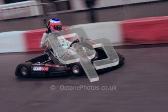 © Octane Photographic Ltd. 2012. Autosport International 2012 Celebrity Karting for the Race To Recovery charity. 12th January 2012. Digital Ref : 0206cb1d0426
