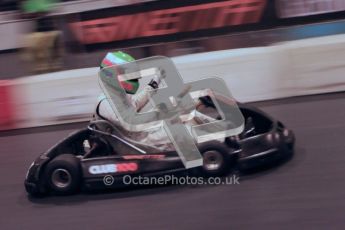 © Octane Photographic Ltd. 2012. Autosport International 2012 Celebrity Karting for the Race To Recovery charity. 12th January 2012. Digital Ref : 0206cb1d0490