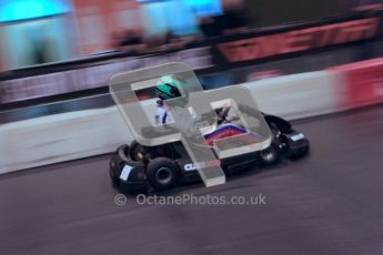 © Octane Photographic Ltd. 2012. Autosport International 2012 Celebrity Karting for the Race To Recovery charity. 12th January 2012. Digital Ref : 0206cb1d0521