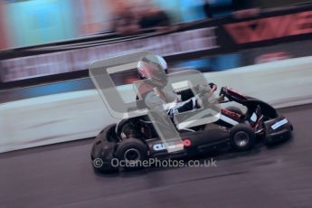 © Octane Photographic Ltd. 2012. Autosport International 2012 Celebrity Karting for the Race To Recovery charity. 12th January 2012. Digital Ref : 0206cb1d0529