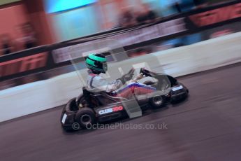 © Octane Photographic Ltd. 2012. Autosport International 2012 Celebrity Karting for the Race To Recovery charity. 12th January 2012. Digital Ref : 0206cb1d0531