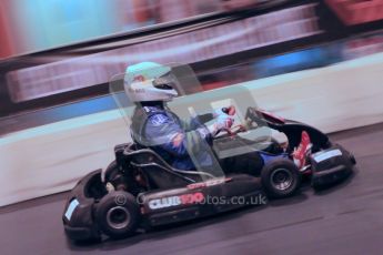 © Octane Photographic Ltd. 2012. Autosport International 2012 Celebrity Karting for the Race To Recovery charity. 12th January 2012. Digital Ref : 0206cb1d0591