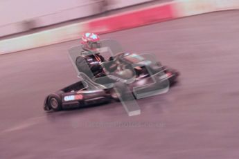 © Octane Photographic Ltd. 2012. Autosport International 2012 Celebrity Karting for the Race To Recovery charity. 12th January 2012. Digital Ref : 0206cb1d0716