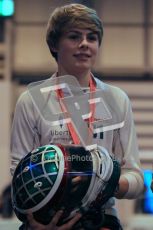 © Octane Photographic Ltd. 2012. Autosport International 2012 Celebrity Karting for the Race To Recovery charity. 12th January 2012. Seb Morris. Digital Ref : 0206cb1d1074