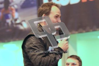 © Octane Photographic Ltd. 2012. Autosport International 2012 Celebrity Karting for the Race To Recovery charity. 12th January 2012. Bed Edwards. Digital Ref : 0206cb1d1110