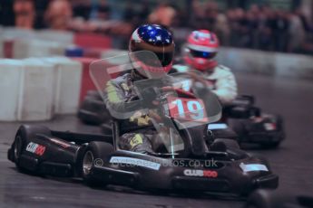 © Octane Photographic Ltd. 2012. Autosport International 2012 Celebrity Karting for the Race To Recovery charity. 12th January 2012. Digital Ref : 0206cb1d1136