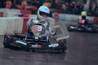 © Octane Photographic Ltd. 2012. Autosport International 2012 Celebrity Karting for the Race To Recovery charity. 12th January 2012. Digital Ref : 0206cb1d1143