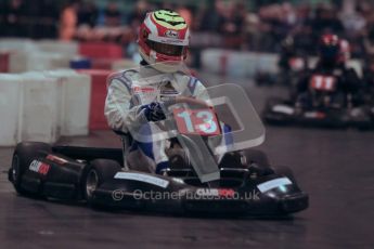 © Octane Photographic Ltd. 2012. Autosport International 2012 Celebrity Karting for the Race To Recovery charity. 12th January 2012. Digital Ref : 0206cb1d1186