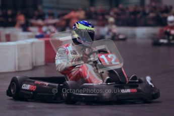 © Octane Photographic Ltd. 2012. Autosport International 2012 Celebrity Karting for the Race To Recovery charity. 12th January 2012. Digital Ref : 0206cb1d1213