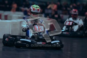 © Octane Photographic Ltd. 2012. Autosport International 2012 Celebrity Karting for the Race To Recovery charity. 12th January 2012. Digital Ref : 0206cb1d1217