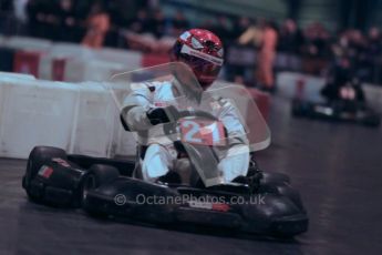 © Octane Photographic Ltd. 2012. Autosport International 2012 Celebrity Karting for the Race To Recovery charity. 12th January 2012. Digital Ref : 0206cb1d1221