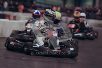 © Octane Photographic Ltd. 2012. Autosport International 2012 Celebrity Karting for the Race To Recovery charity. 12th January 2012. Digital Ref : 0206cb1d1233