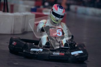 © Octane Photographic Ltd. 2012. Autosport International 2012 Celebrity Karting for the Race To Recovery charity. 12th January 2012. Digital Ref : 0206cb1d1262