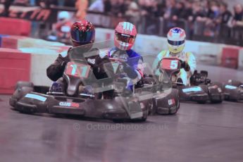 © Octane Photographic Ltd. 2012. Autosport International 2012 Celebrity Karting for the Race To Recovery charity. 12th January 2012. Digital Ref : 0206cb1d1277