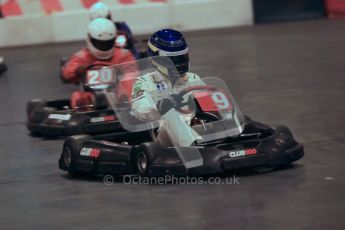 © Octane Photographic Ltd. 2012. Autosport International 2012 Celebrity Karting for the Race To Recovery charity. 12th January 2012. Digital Ref : 0206cb1d1307