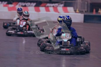 © Octane Photographic Ltd. 2012. Autosport International 2012 Celebrity Karting for the Race To Recovery charity. 12th January 2012. Digital Ref : 0206cb1d1366