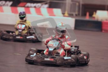 © Octane Photographic Ltd. 2012. Autosport International 2012 Celebrity Karting for the Race To Recovery charity. 12th January 2012. Digital Ref : 0206cb1d1397