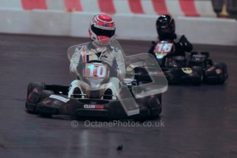 © Octane Photographic Ltd. 2012. Autosport International 2012 Celebrity Karting for the Race To Recovery charity. 12th January 2012. Digital Ref : 0206cb1d1403