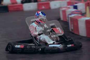 © Octane Photographic Ltd. 2012. Autosport International 2012 Celebrity Karting for the Race To Recovery charity. 12th January 2012. Digital Ref : 0206cb1d1409