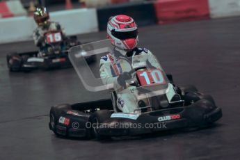 © Octane Photographic Ltd. 2012. Autosport International 2012 Celebrity Karting for the Race To Recovery charity. 12th January 2012. Digital Ref : 0206cb1d1467