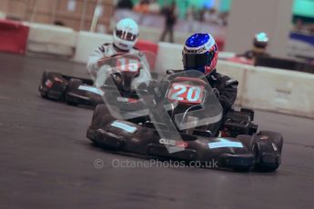 © Octane Photographic Ltd. 2012. Autosport International 2012 Celebrity Karting for the Race To Recovery charity. 12th January 2012. Digital Ref : 0206cb1d1553
