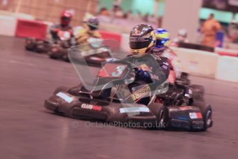 © Octane Photographic Ltd. 2012. Autosport International 2012 Celebrity Karting for the Race To Recovery charity. 12th January 2012. Digital Ref : 0206cb1d1558