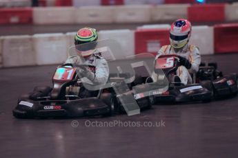 © Octane Photographic Ltd. 2012. Autosport International 2012 Celebrity Karting for the Race To Recovery charity. 12th January 2012. Digital Ref : 0206cb1d1681