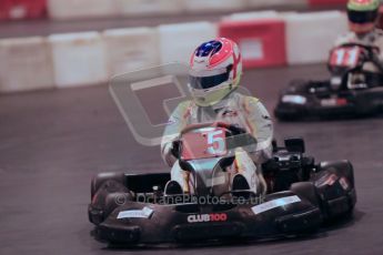 © Octane Photographic Ltd. 2012. Autosport International 2012 Celebrity Karting for the Race To Recovery charity. 12th January 2012. Digital Ref : 0206cb1d1704