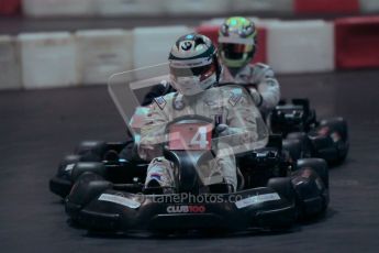 © Octane Photographic Ltd. 2012. Autosport International 2012 Celebrity Karting for the Race To Recovery charity. 12th January 2012. Digital Ref : 0206cb1d1727