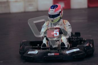 © Octane Photographic Ltd. 2012. Autosport International 2012 Celebrity Karting for the Race To Recovery charity. 12th January 2012. Digital Ref : 0206cb1d1745