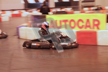 © Octane Photographic Ltd. 2012. Autosport International 2012 Celebrity Karting for the Race To Recovery charity. 12th January 2012. Digital Ref : 0206LW7D1805