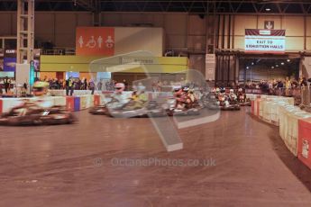 © Octane Photographic Ltd. 2012. Autosport International 2012 Celebrity Karting for the Race To Recovery charity. 12th January 2012. Digital Ref : 0206LW7D2044