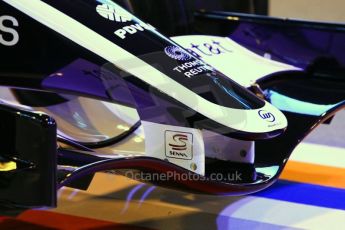 © Octane Photographic Ltd. 2012. Autosport International F1 Cars Old and New. Senna S on the Williams show car. Digital Ref : 0207cb1d0762