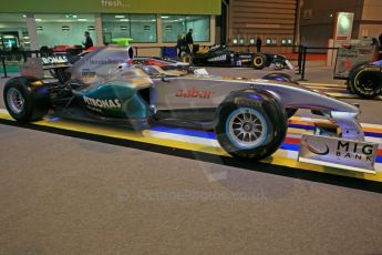 © Octane Photographic Ltd. 2012. Autosport International F1 Cars Old and New. Mercedes show car. Digital Ref : 0207cb7d1837