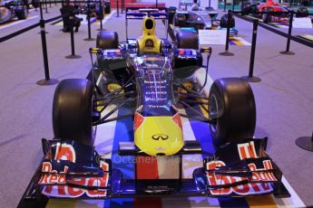 © Octane Photographic Ltd. 2012. Autosport International F1 Cars Old and New. Red Bull show car. Digital Ref : 0207lw7d2448