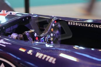 © Octane Photographic Ltd. 2012. Autosport International F1 Cars Old and New. Red Bull show car cockpit. Digital Ref : 0207lw7d2473