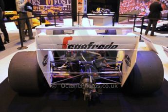 © Octane Photographic Ltd. 2012. Autosport International F1 Cars Old and New. Ayrton Senna Tolman TG184 in the Senna display, Historic F1. Digital Ref : 0207cb7d0208