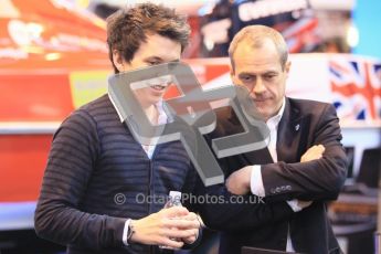 Autosport International 2012 - Lord Paul Drayson and Johney Cocker. Digital Ref : 0214cb1d0844