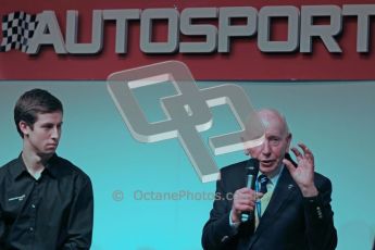 Autosport International 2012 - John Surtees and Alex Simms. Digital Ref : 0214cb7d0789