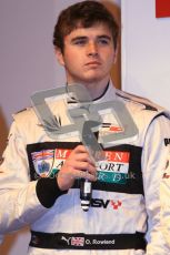 Autosport International 2012 - McLaren Autosport Young Drivers. Oliver Rowland. Digital Ref : 0214cb7d0842