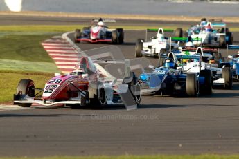 © Chris Enion/Octane Photographic Ltd 2012. Formula Renault BARC - Race. Silverstone - Saturday 6th October 2012. Kieran Vernon - Hillsport. Digital Reference: 0539ce7d9672