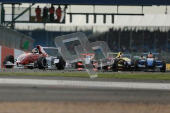 © Octane Photographic Ltd 2012. Formula Renault BARC - Race 2. Silverstone - Sunday 7th October 2012. Kieran Vernon - Hillsport. Digital Reference: 0545lw1d2330