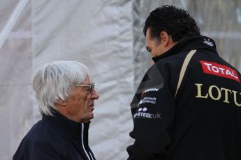 World © Octane Photographic Ltd. Belgian GP Spa - Sunday 2nd September 2012 - F1 Paddock - Bernie Ecclestone. Digital Ref :