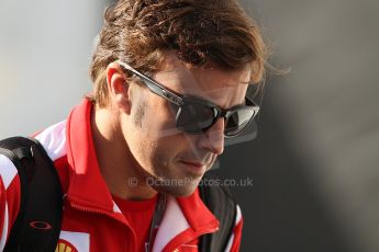 World © Octane Photographic Ltd. Belgian GP Spa - Sunday 2nd September 2012 - F1 Paddock - Fernando Alonso - Ferrari. Digital Ref :