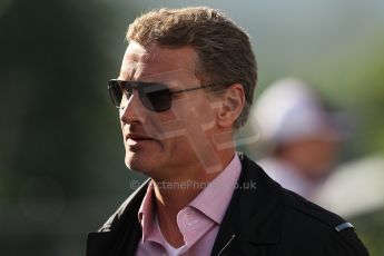 World © Octane Photographic Ltd. Belgian GP Spa - Sunday 2nd September 2012 - F1 Paddock - David Coulthard - BBC F1. Digital Ref :