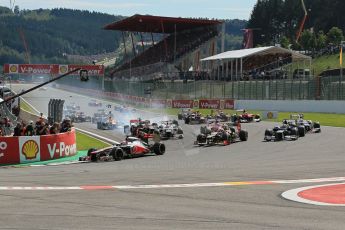 World © Octane Photographic Ltd. Belgian GP Spa - Sunday 2nd September 2012 - F1 Race. Digital Ref :