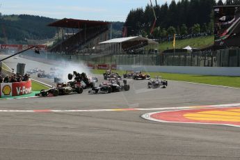 World © Octane Photographic Ltd. Belgian GP Spa - Sunday 2nd September 2012 - F1 Race. Digital Ref :