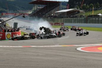 World © Octane Photographic Ltd. Belgian GP Spa - Sunday 2nd September 2012 - F1 Race. Digital Ref :
